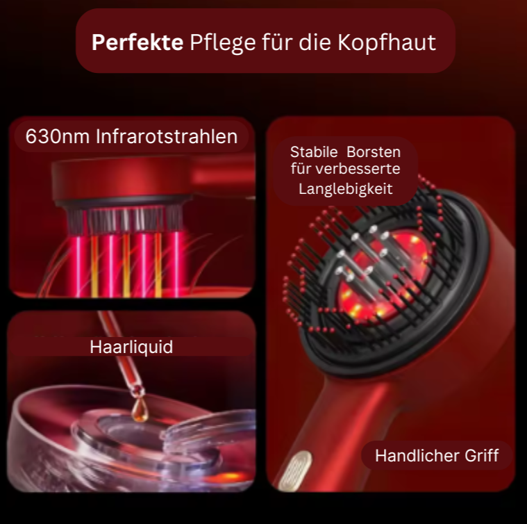 HairBoost Massager - Haarwachstum und Entspannung vereint