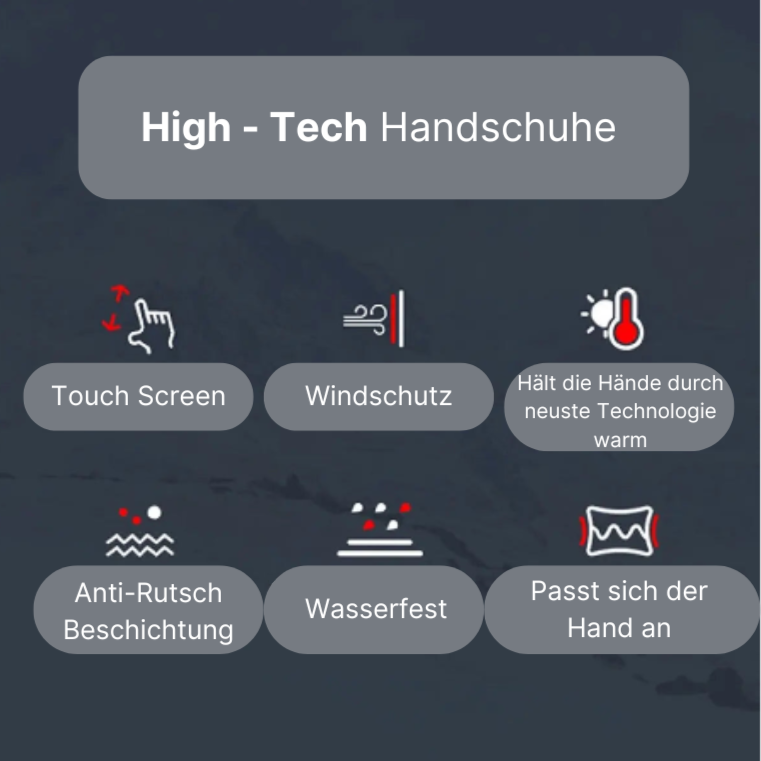 DryTouch - Für alle Bedingungen