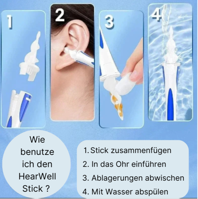 HearWell - Schonende Ohrpflege